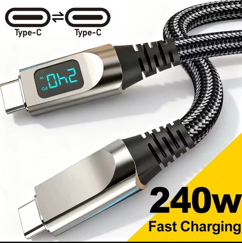 Cavo caricatore rapido 240w - rapido,