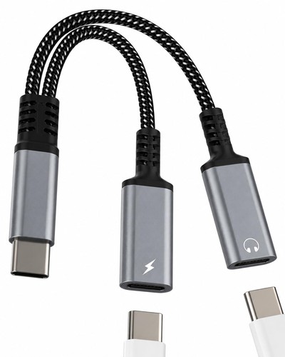 Adattatore doppio usb - usb, jack