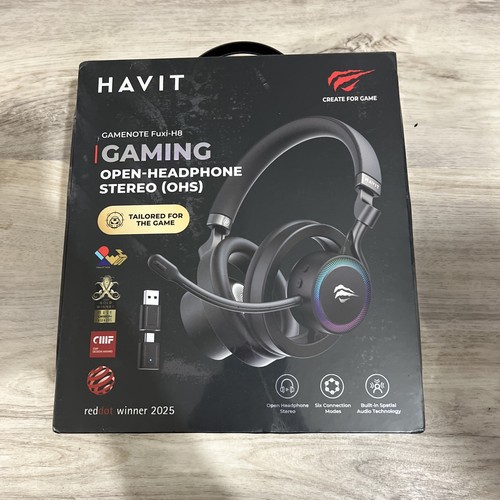 Havit fuxi black cuffie - havit, fuxi-h8