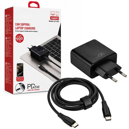 Caricatore usb 45w - pd,