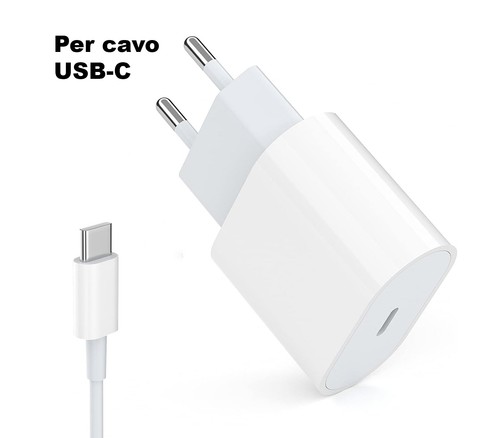 Caricabatteria rapido 20w cavo - rapido,