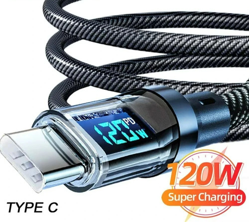Cavo usb tipo 120 w - tipo,
