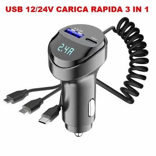 Caricabatterie 24v auto - caricabatterie, 12/24v